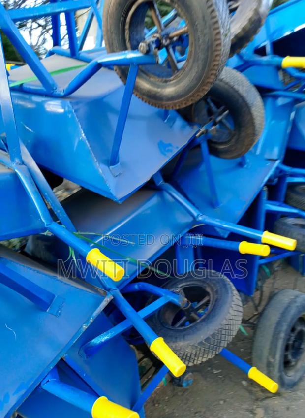 Bluish Heavy Duty Quality Wheelbarrow