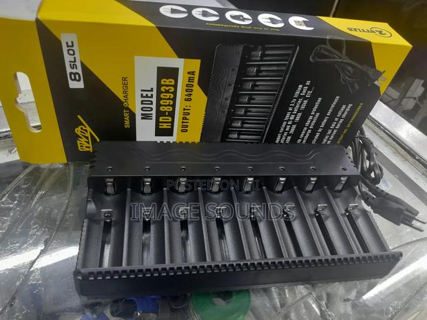 Charger for All Rechargable Batteries 8 Slots