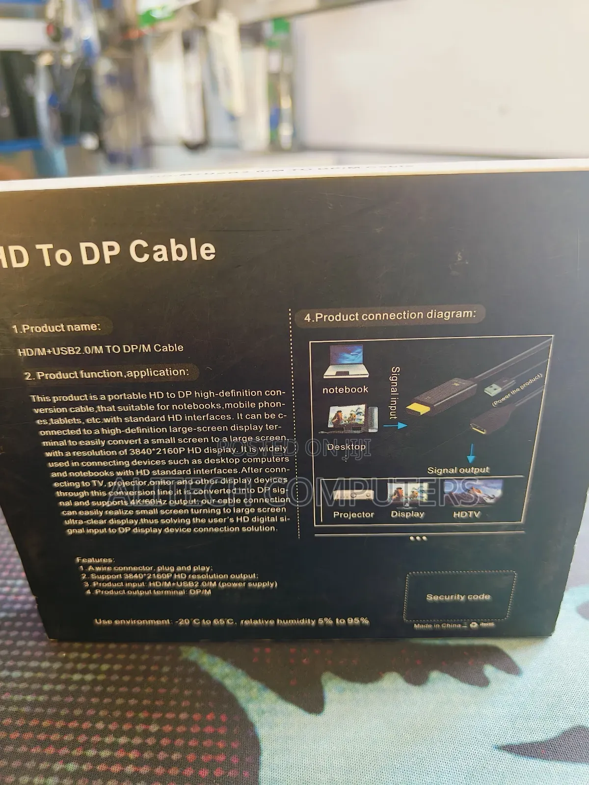 HDMI to Display Port