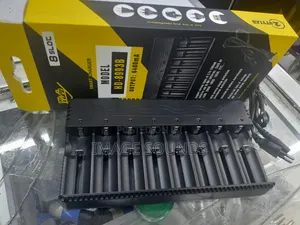 Smart Charger With 8 Slots for Batteries