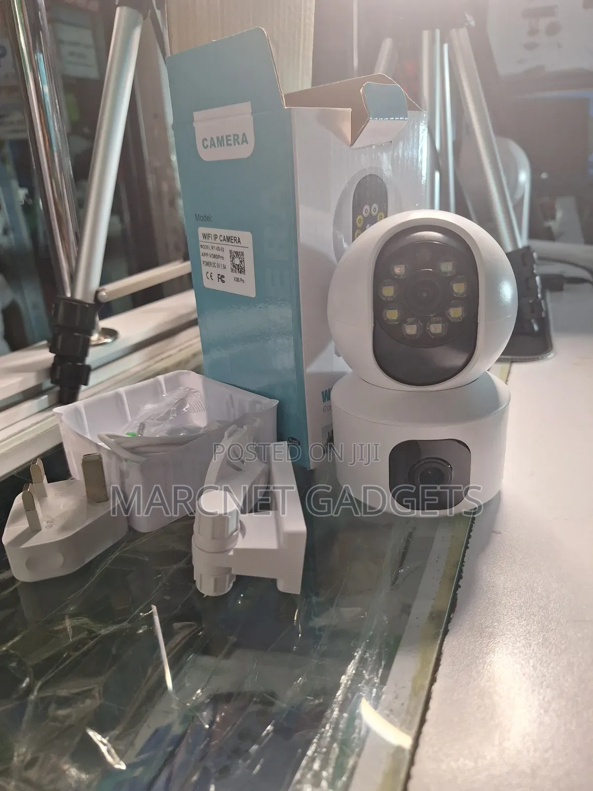 2 in 1 Wifi CCTV Nanny Camera With 2 Way Audio Remote View