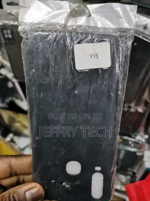Vivo Y15soft Silicone Shockproof Drop Protection Case-Black