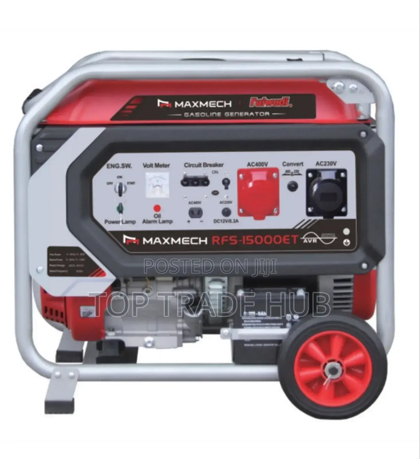 Maxmech RFS-15000ET 12kva Petrol Generator 380V