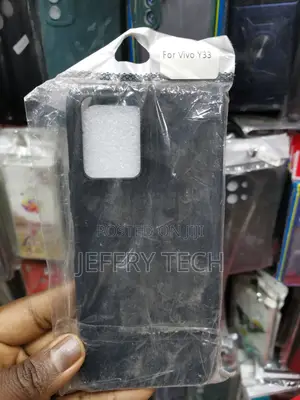 Case for Vivo Y33 Soft Silicone Drop Protective Case-Black