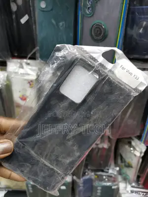 Case for Vivo Y33 Soft Silicone Drop Protective Case-Black