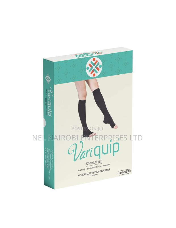 Knee Length Variquip Compression Stockings (CCL2) Open Toe