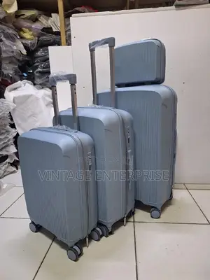 Unbreakable Rubber Suitcase -4 in 1