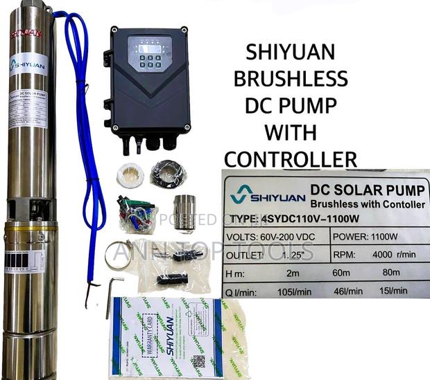 Brushless Dc Submersible Waterpump 80mtr 1100w