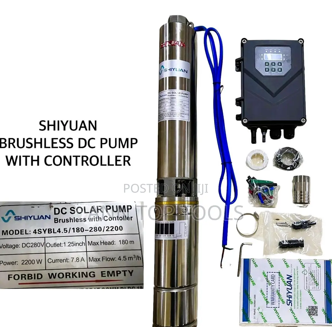 Shiyuan 180m Dc Solar Waterpump With Controller