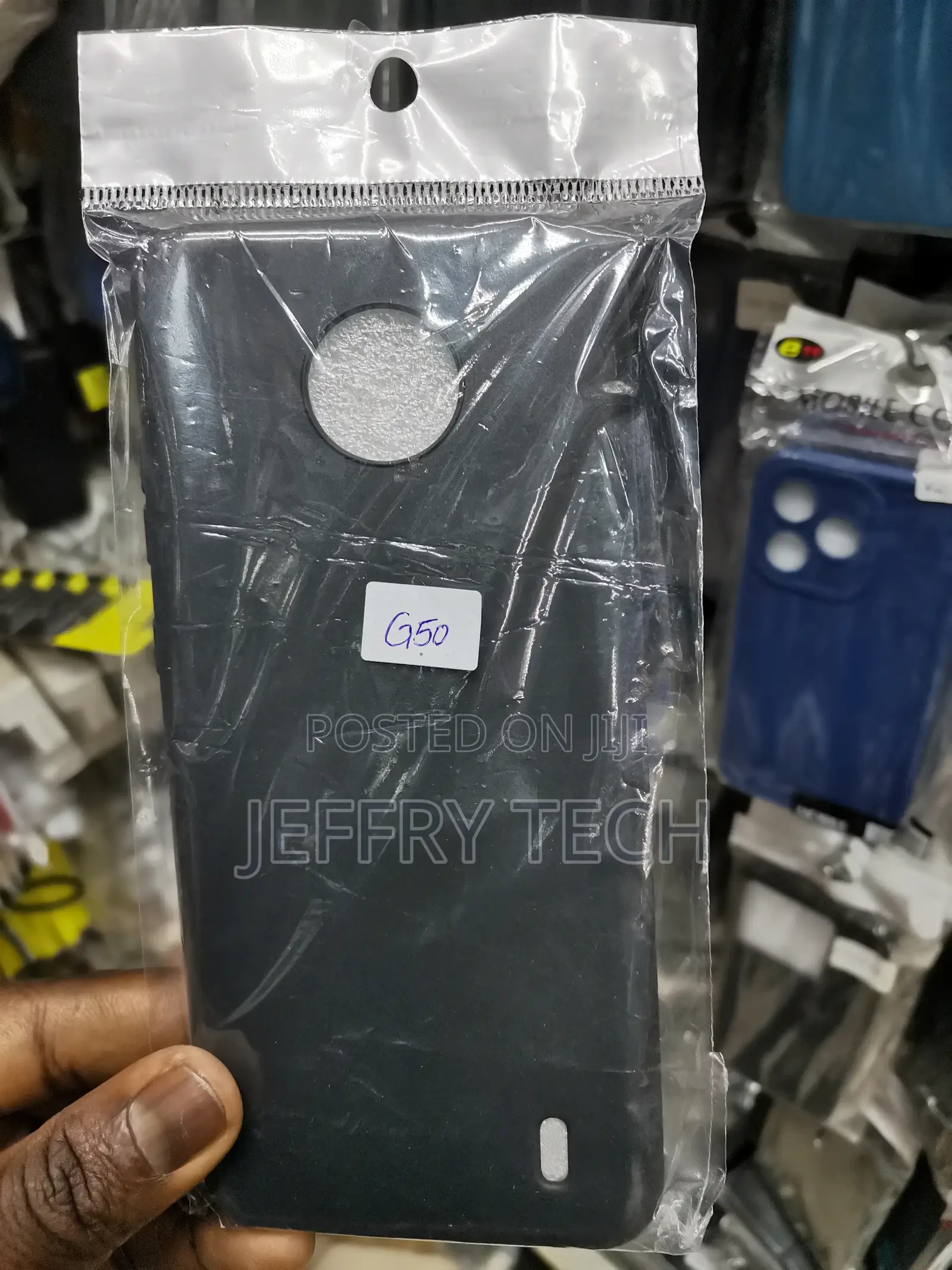 Nokia G50 Soft Silicon Case Slim Anti-Drop Protective -Black