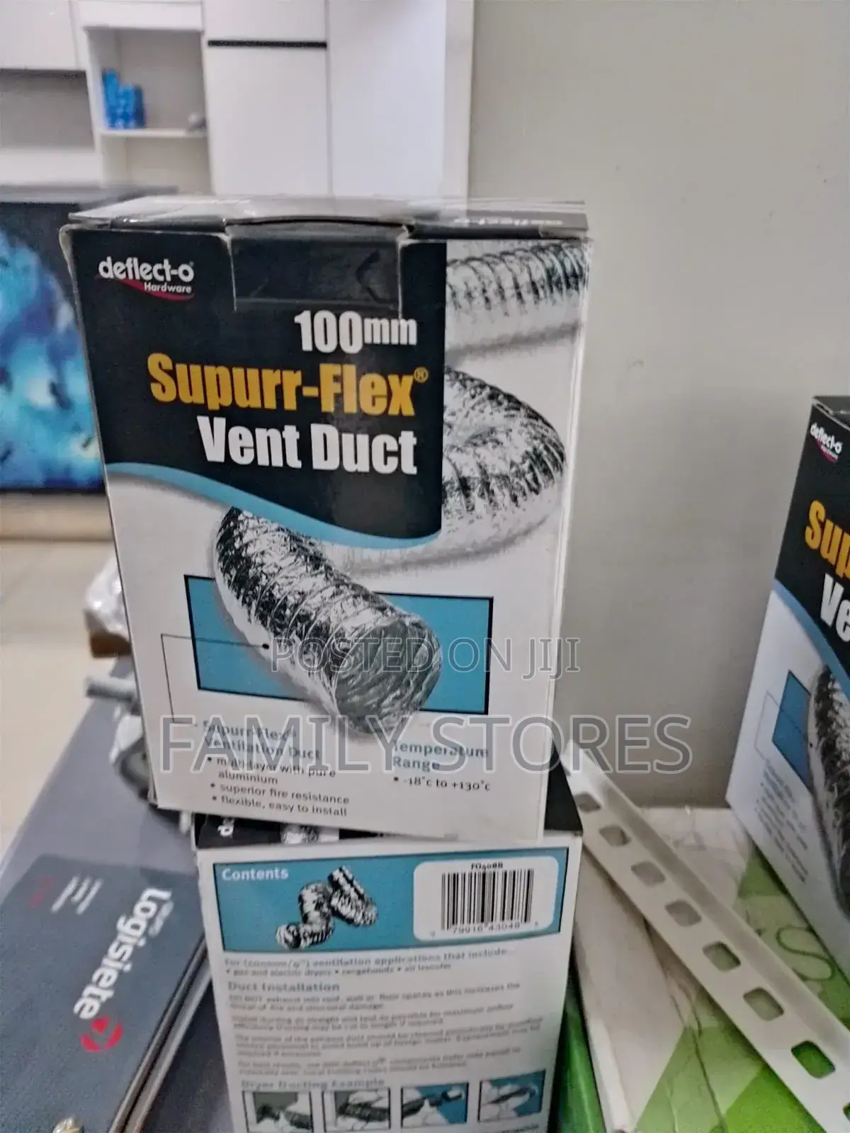 Supurr - Flex Vent Duct 100mm