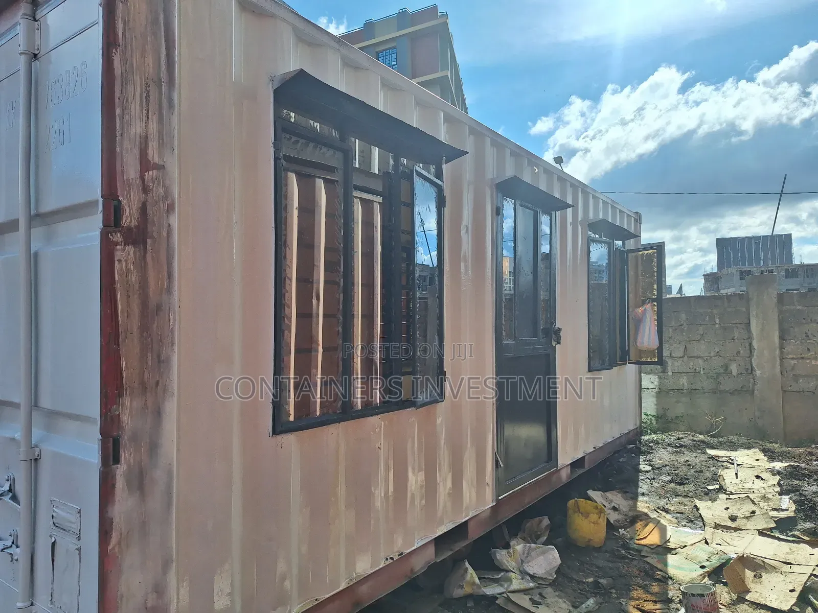 20ft Container Office in Progess Update.