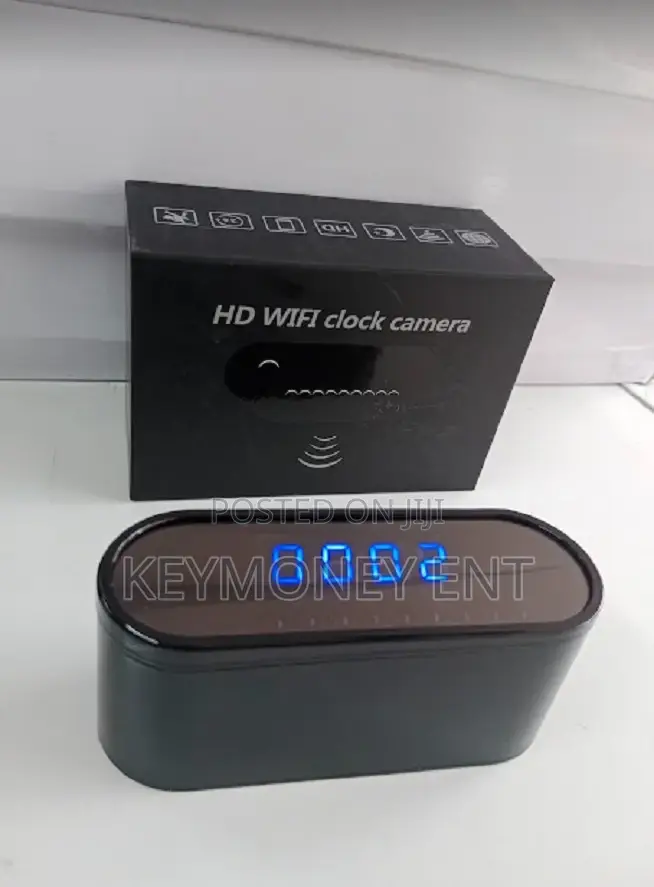 Wifi Clock Full HD Nanny Camera Video
