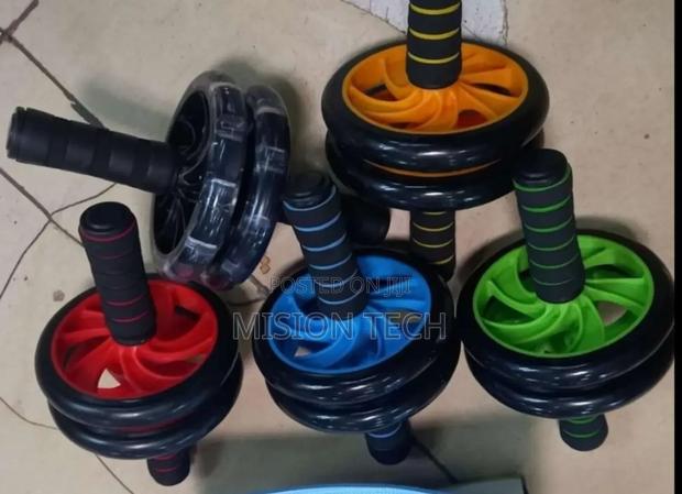 AB Wheel Double Wheel Fitness Roller Abdominal Core - main view