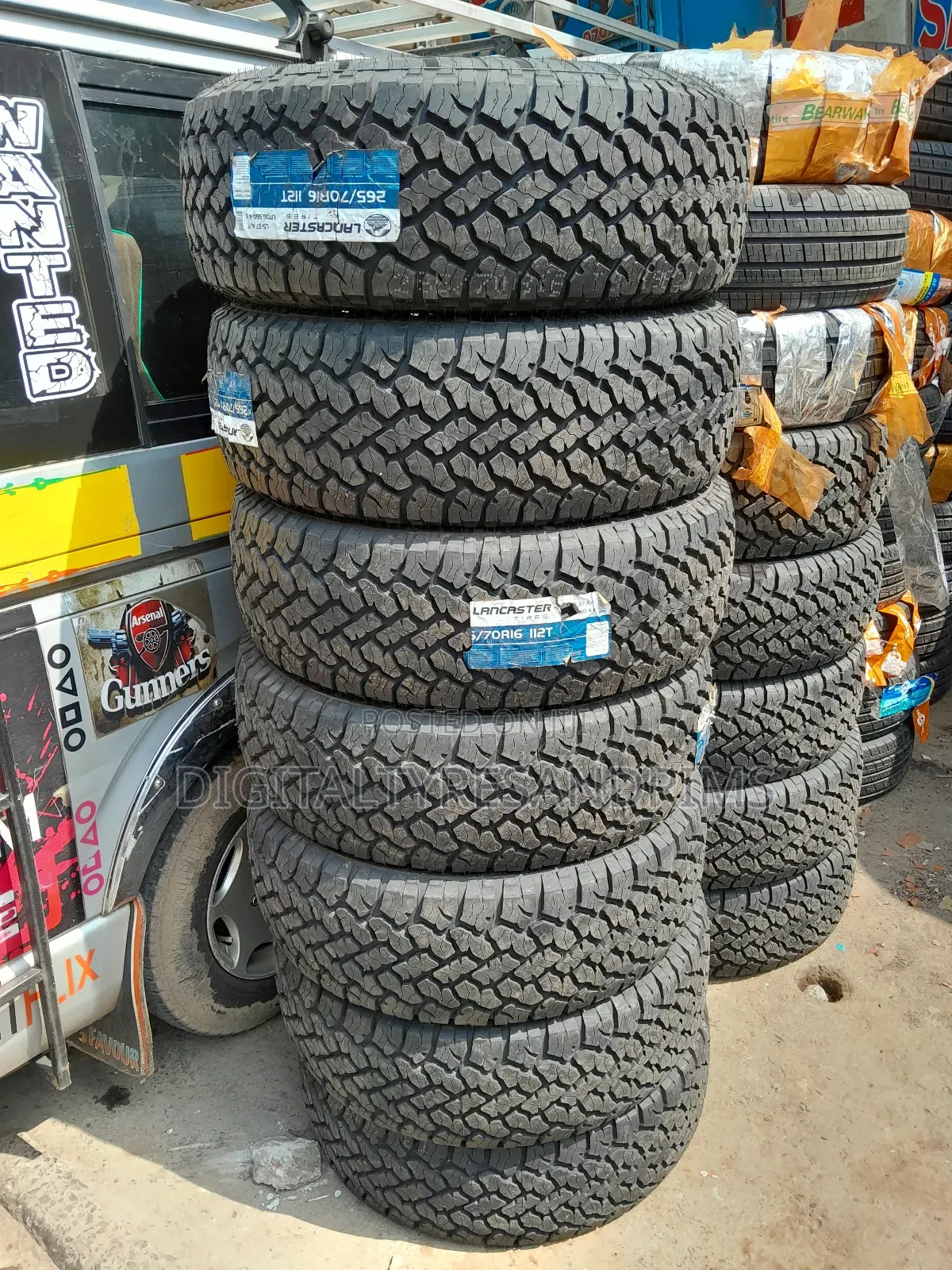 Lancaster Tyres Brand New Tyres Made in Thailand 265/70r16