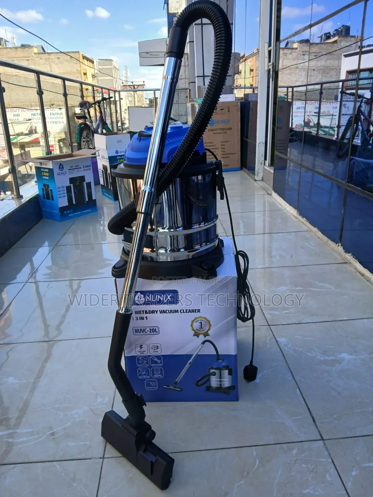 20 Litres Nunix Wet And Dry Vacuum Cleaner