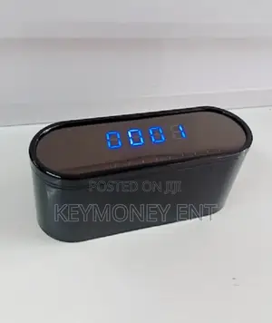 Wide Angle Full Hd Wifi Clock Nanny Camera Spy Cam