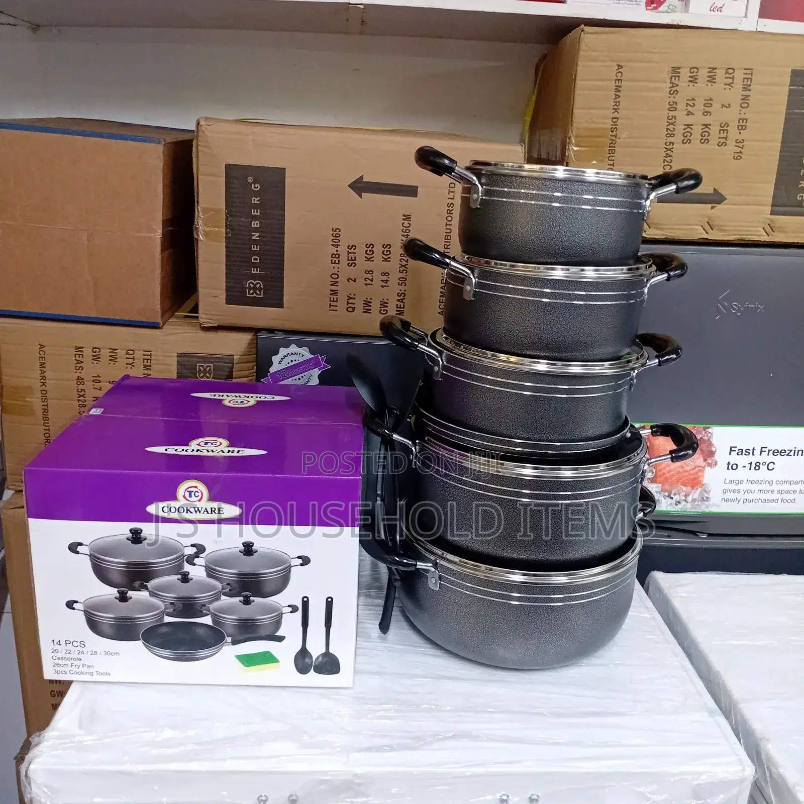 Tc 14pcs Non Stick Cookware