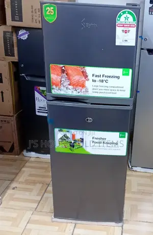 Syinix 137L Double Door Fridge