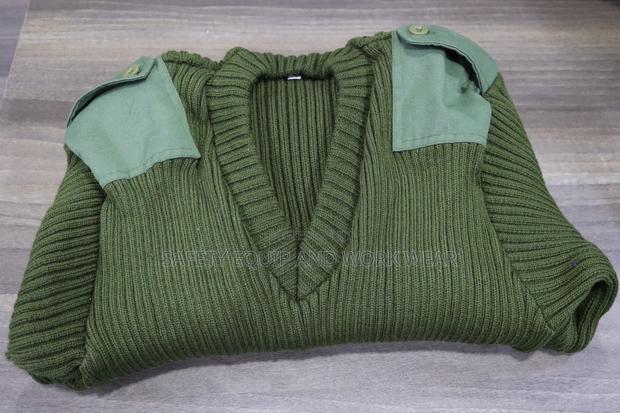 Security Guard Sweater Green - main view
