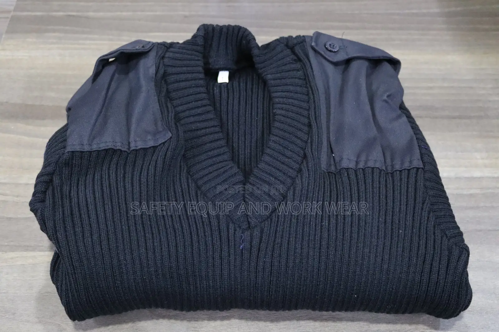 Security Guard Sweater Black