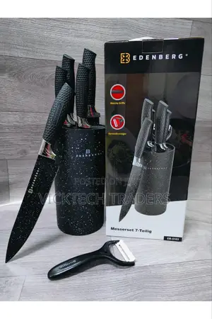 Knife Set,Edenburg Black