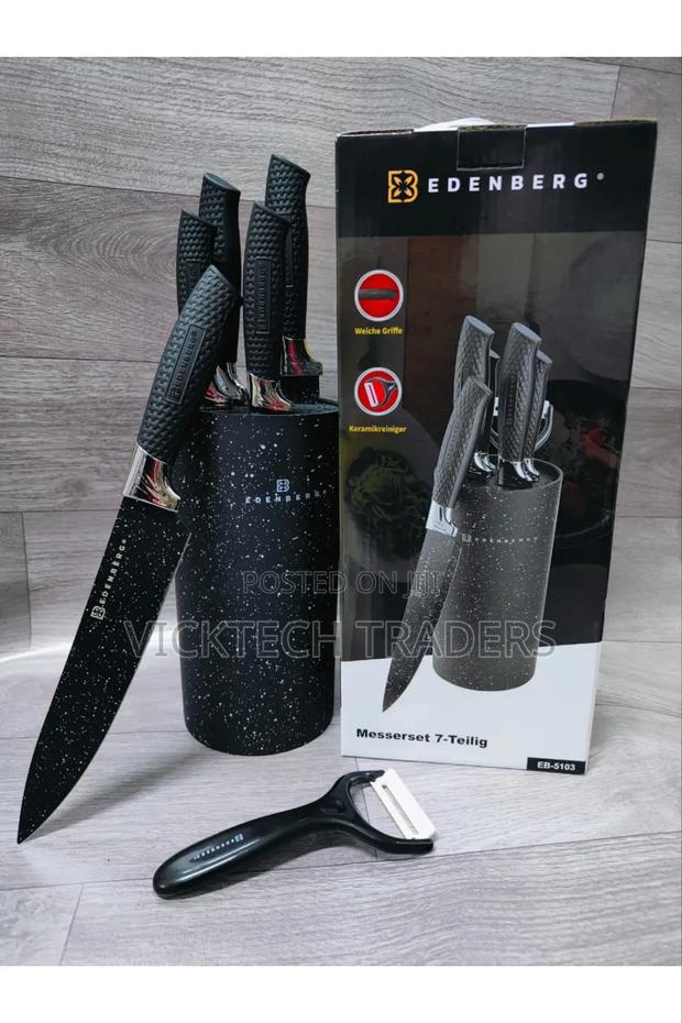 Knife Set,Edenburg Black