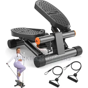 Mini Stepper With Resistance Bands**