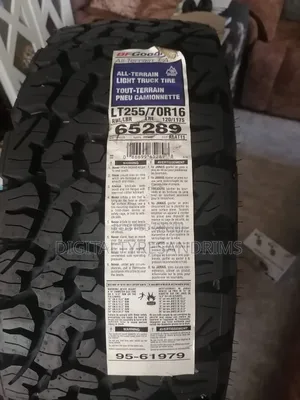 255/0r16 Bf Goodrich Tyres Tyres Brand New