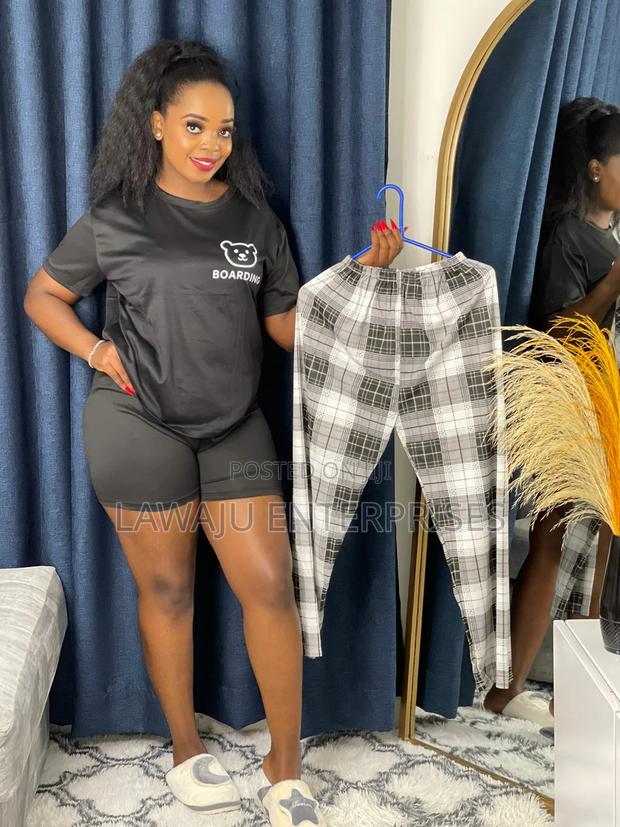 3 PCS Black and White Pyjamas - thumbnail 3