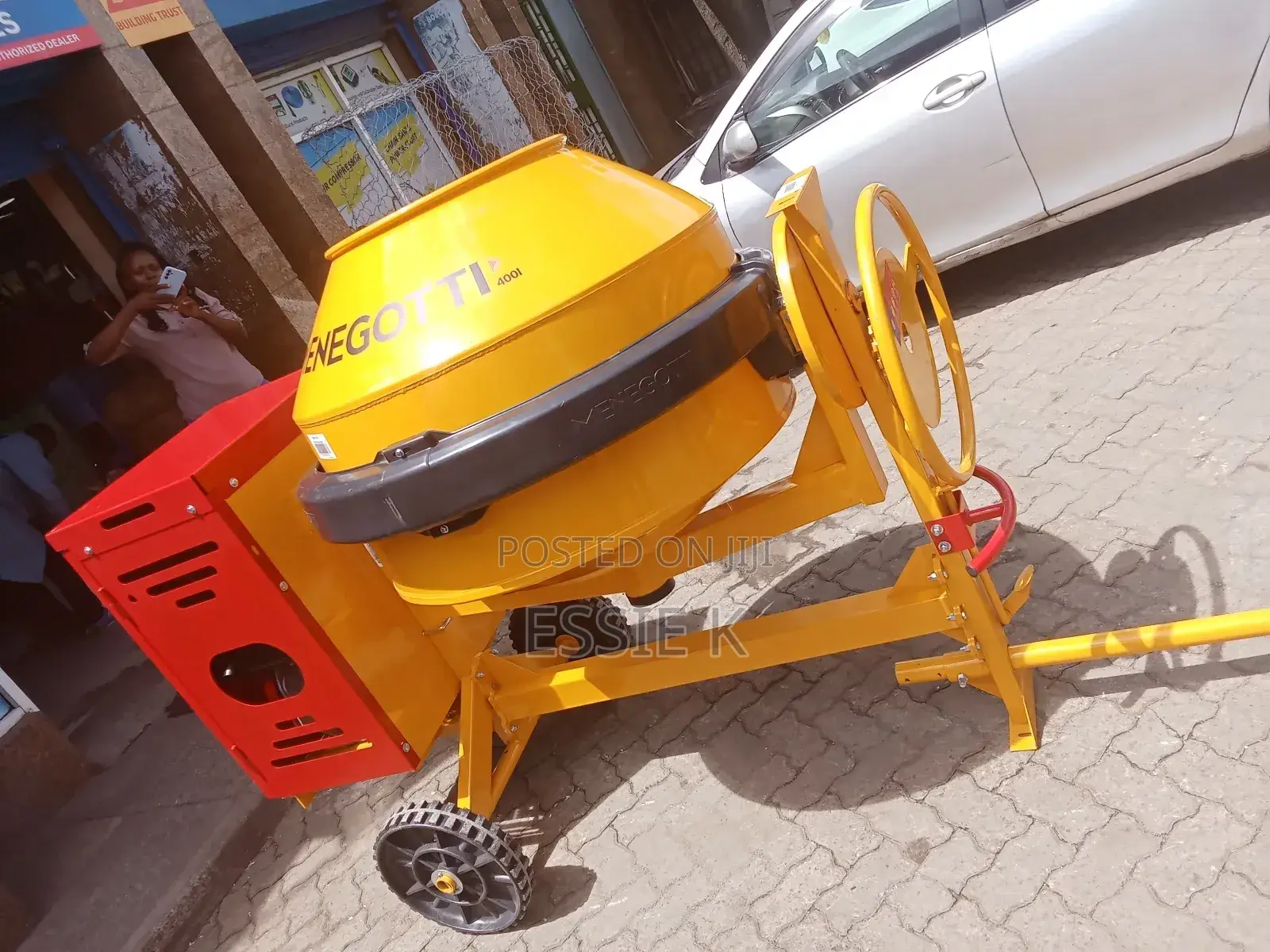 Brazilian Menegotti Concrete Mixer 400ltrs