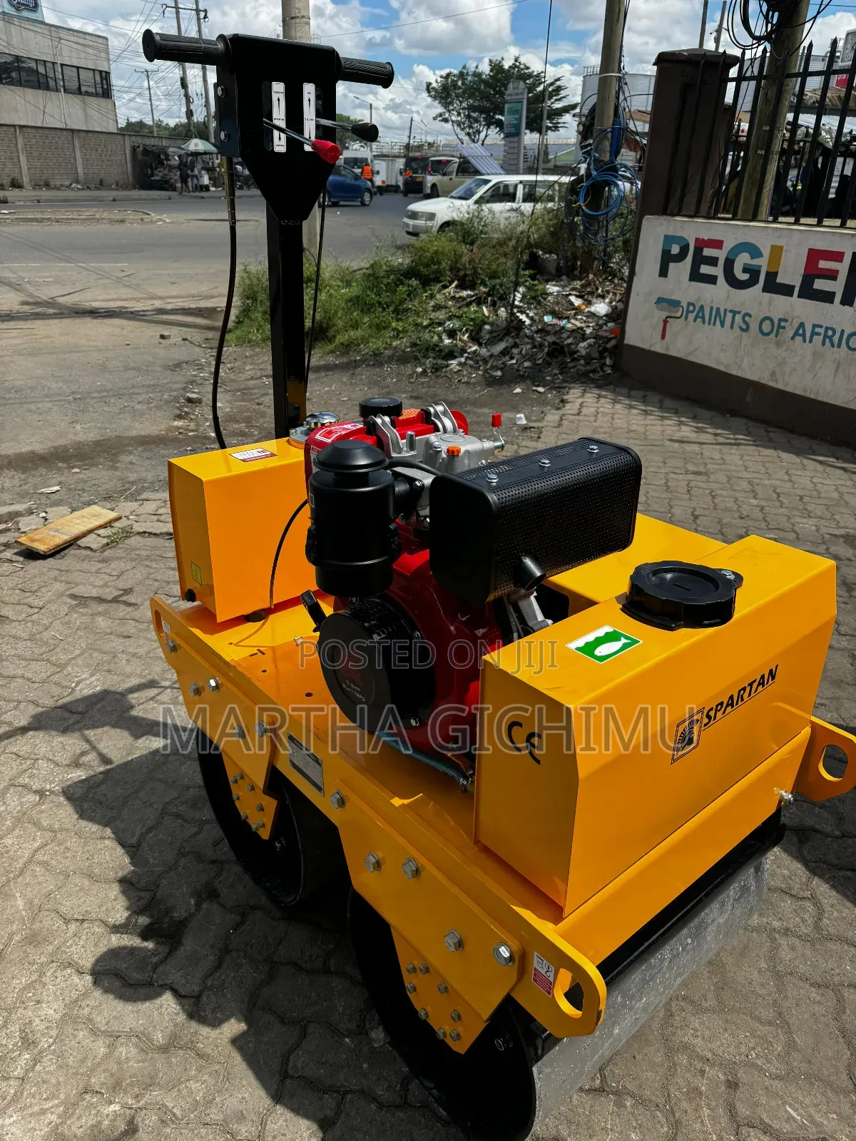Diesel Powered Drum Roller