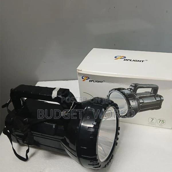 Very Powerful 75 W Light Portable Rechargeable Flashlight