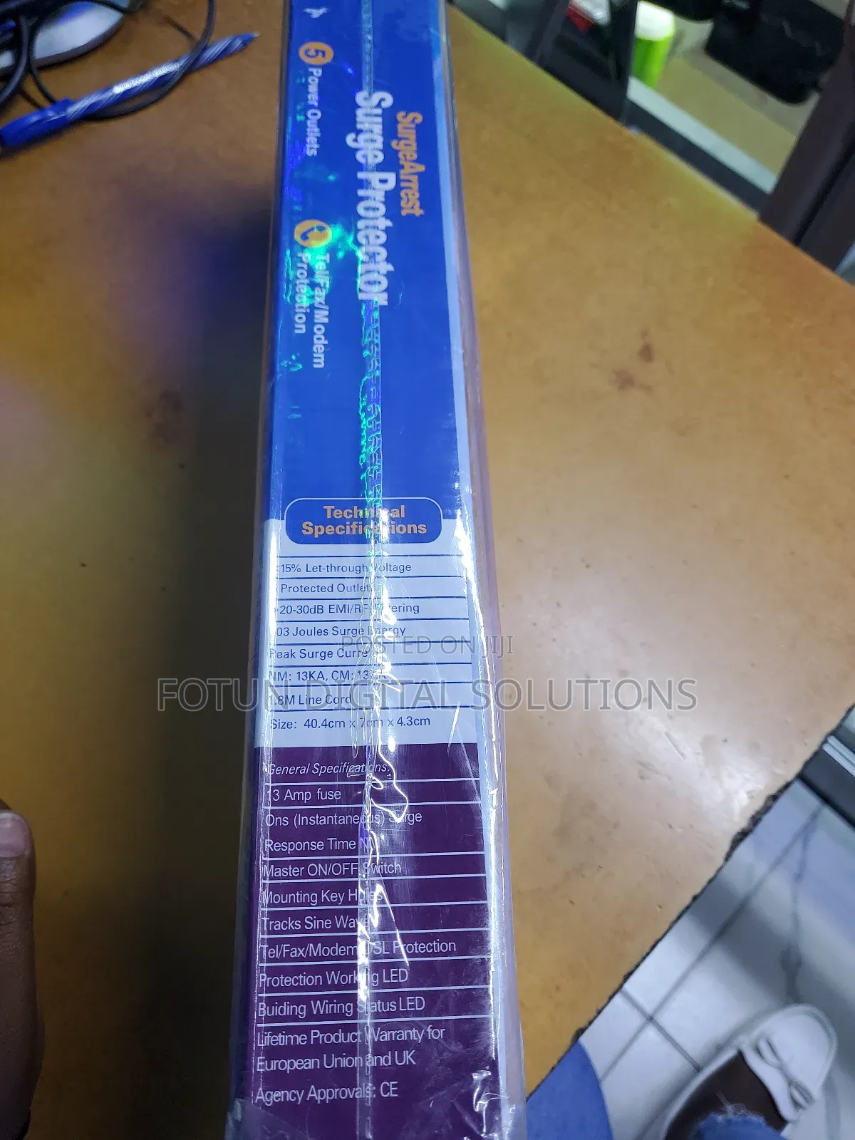 APC Surge Protector Maximum Surge Curent 44,000A