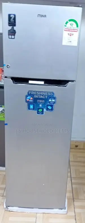 Mika 138l Double Door Fridge