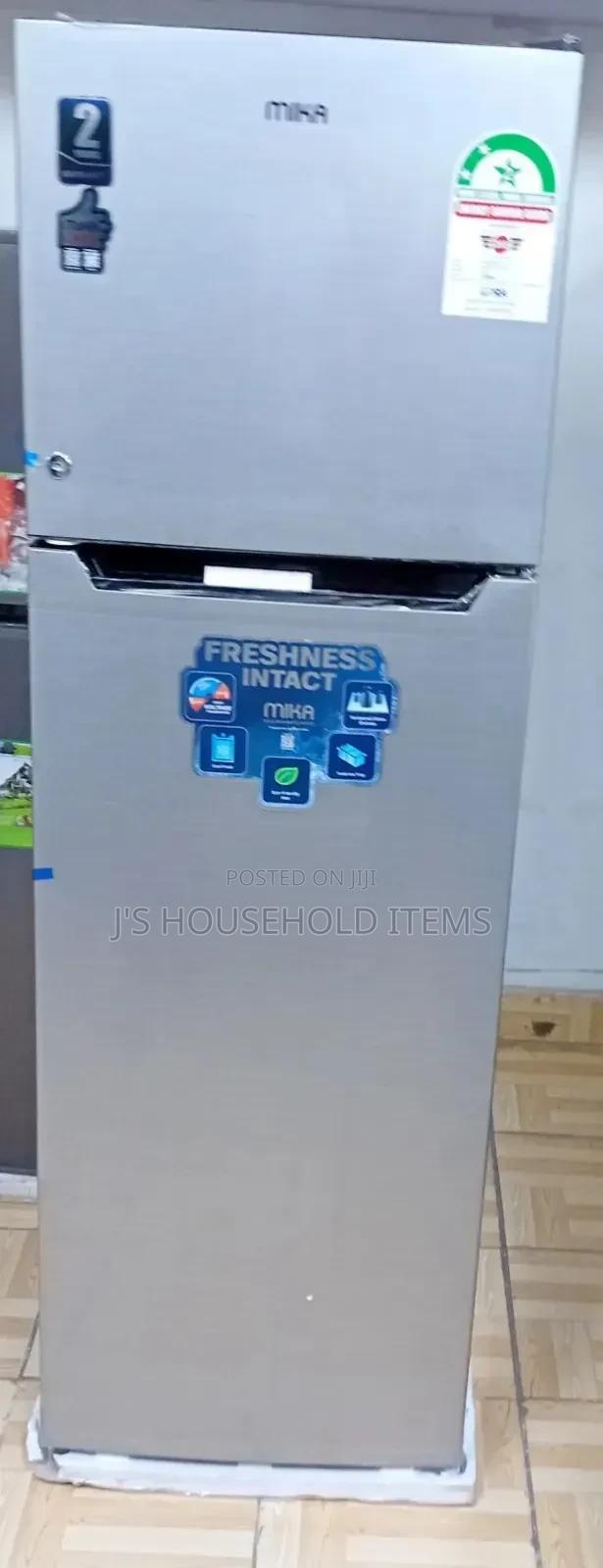 Mika 138l Double Door Fridge - main view