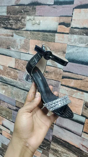 Kids Heels Open Shoes