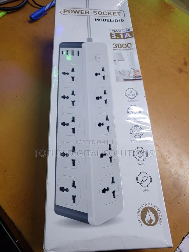 10 Ports Power Socket Extension