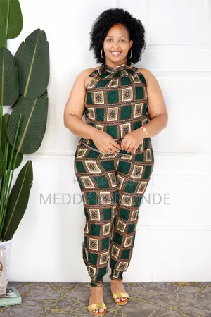 Blue Green Trouser Set