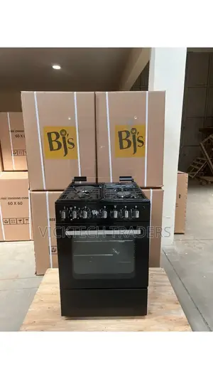 Cooker(Black)BJS 60*60,3-Gas+1 Hot Plate With Turbo-Fan