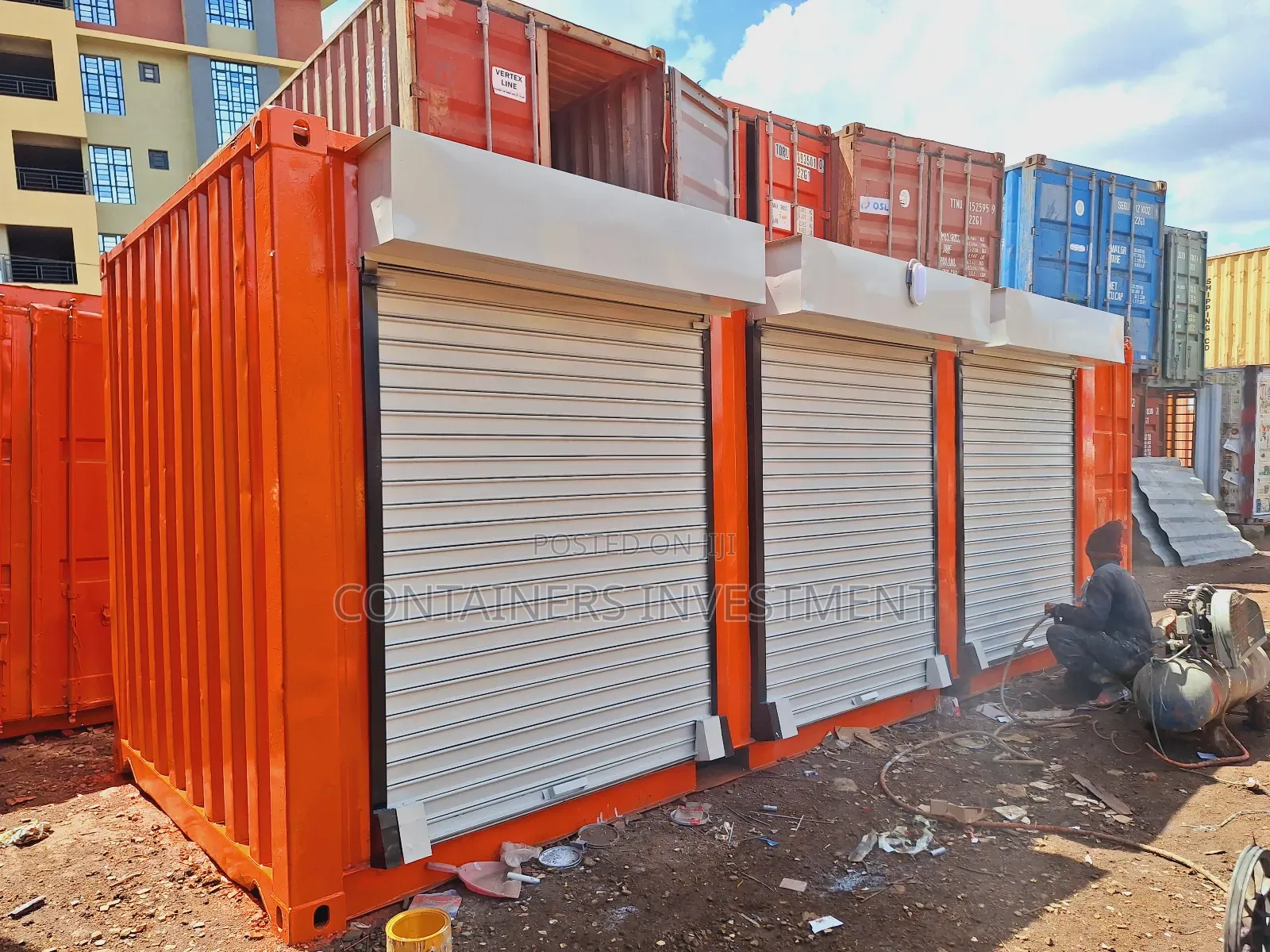 20ft Container Stalls for Sale- Container All Dolled Up.