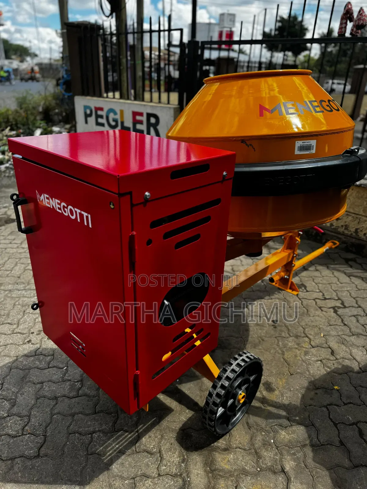 400ltrs Menegotti Concrete Mixer (Made in Brazil)