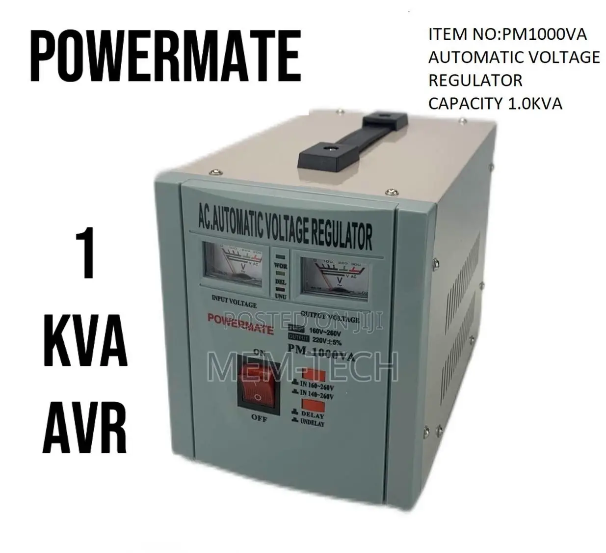 Powermate 1KVA Automatic Voltage Regulator