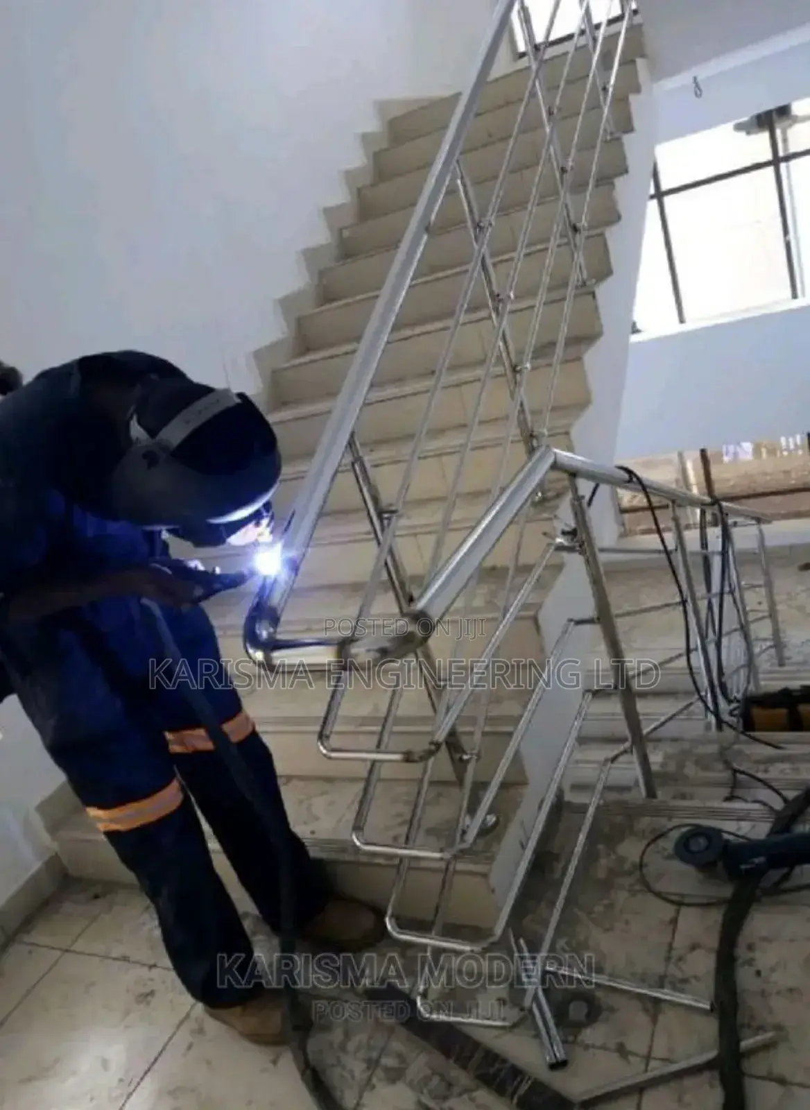 Handrails Balcony And Stairs