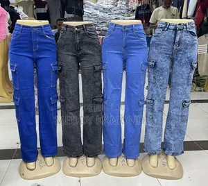 Ladies Cargo Pants/Side Pocket Trouser