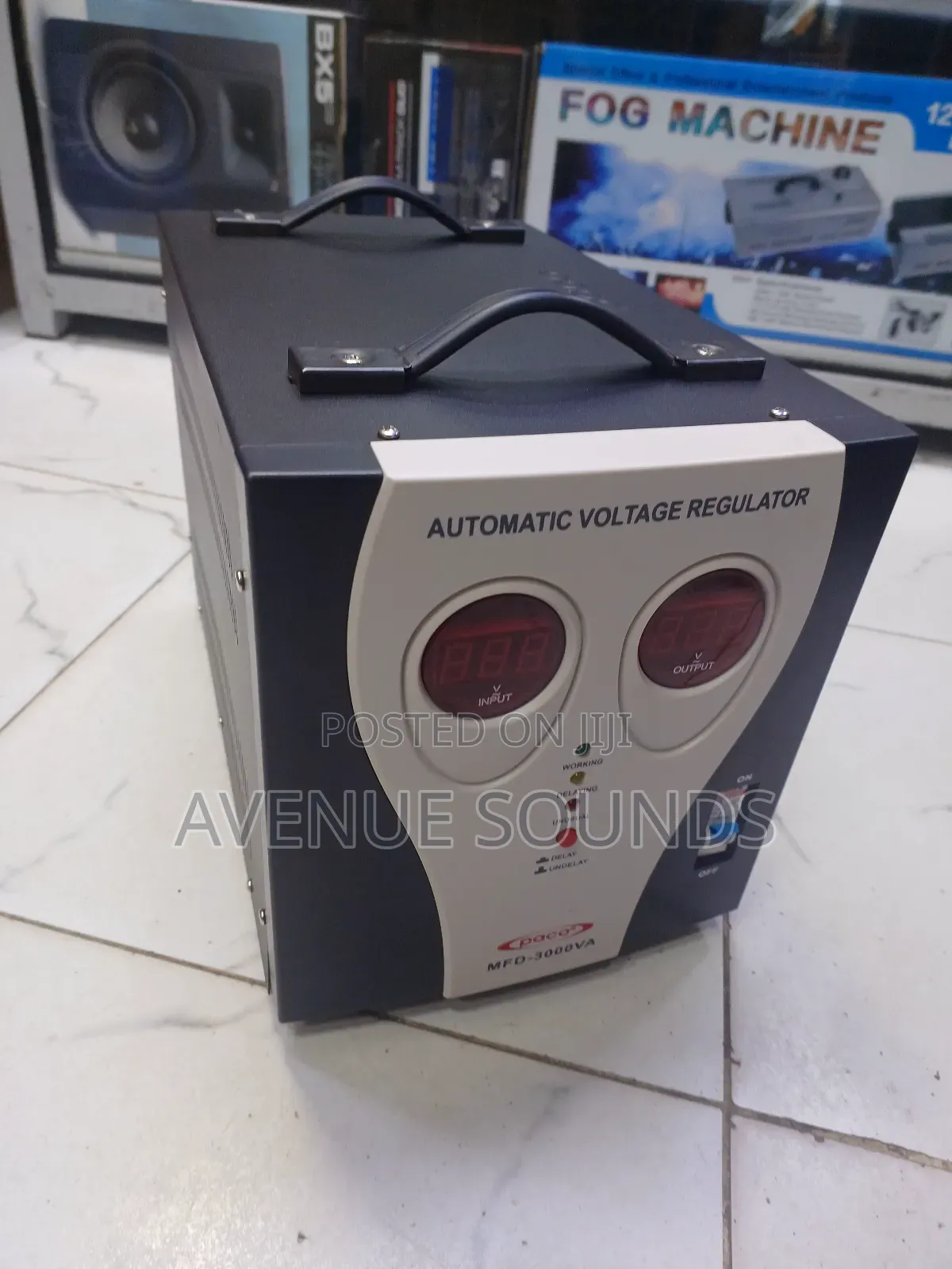 Paco 3kva Voltage Regulator 110v and 220v Output