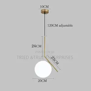Glass Globe Single Pendant Light Uh8