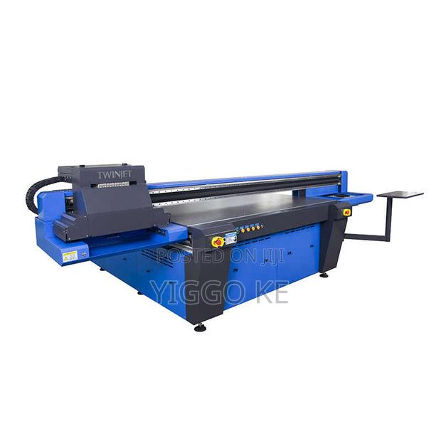 130cmx250cm Flatbed UV Printer With 4 PCS Ricoh G5 Printhead