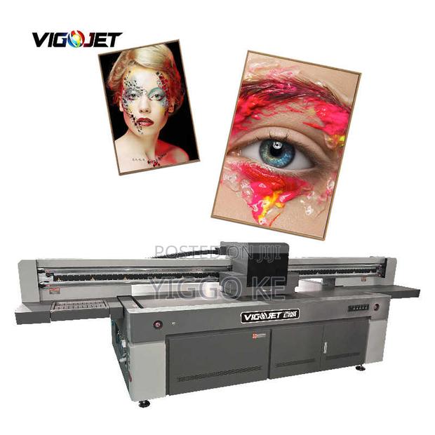 New 2513 UV Flatbed Printer With 4 Ricoh G5 Printheads