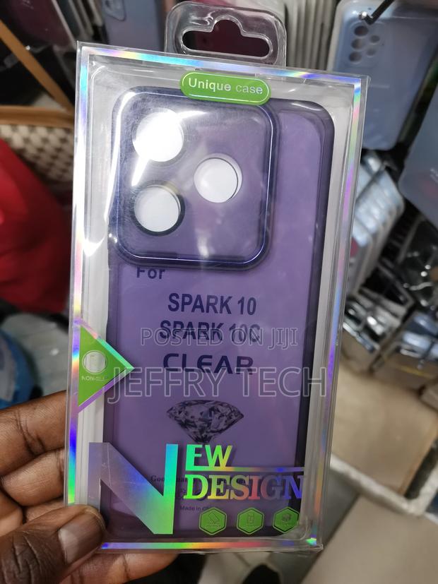 Tecno Spark 10/10c Protection Camera Transparent Case - main view
